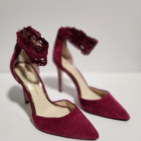 Hot Pink Jessica Simpson Pumps- 6 - Picture 2 of 5